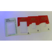 Custom security PVC card sleeves anti-counterfeiting gold bar packaging card